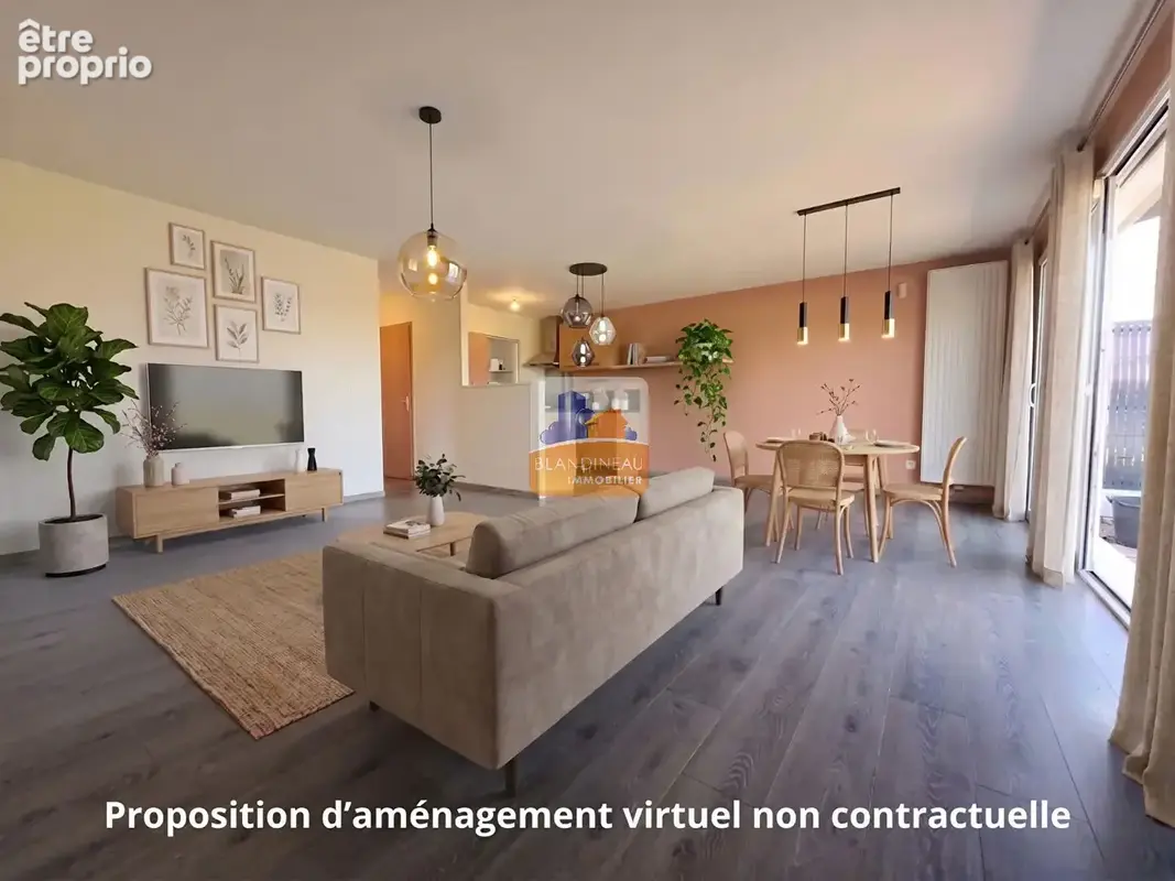 Vue - maison plain pied 2019, 3 chambres - photo 4
