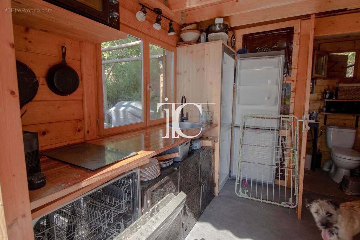Petit chalet en pleine nature  20 m² habitables  Terrain constructible de 3 846 m² - photo 6