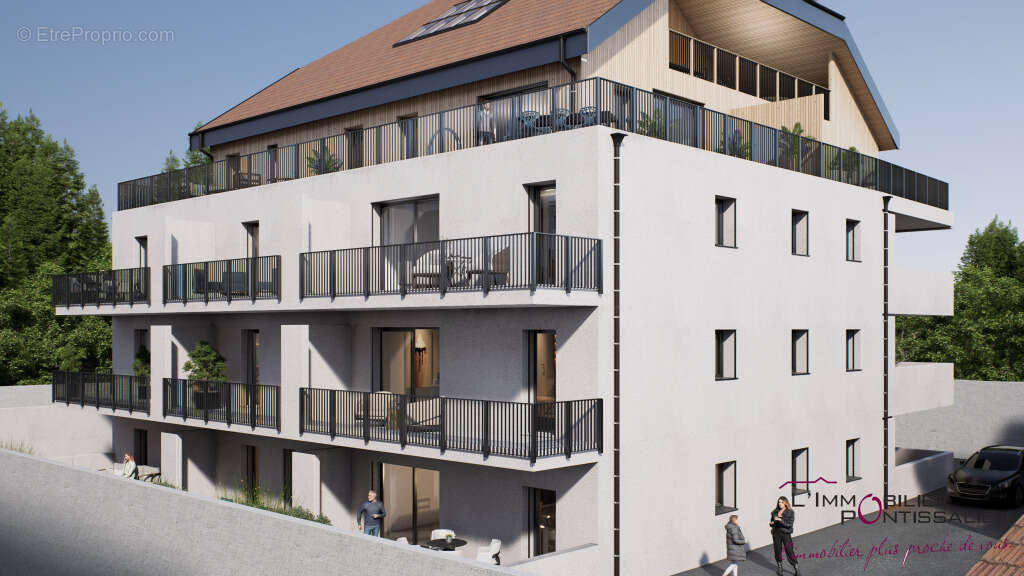 Pontarlier - hyper centre : appartement de type 2 avec terrasse - photo 4