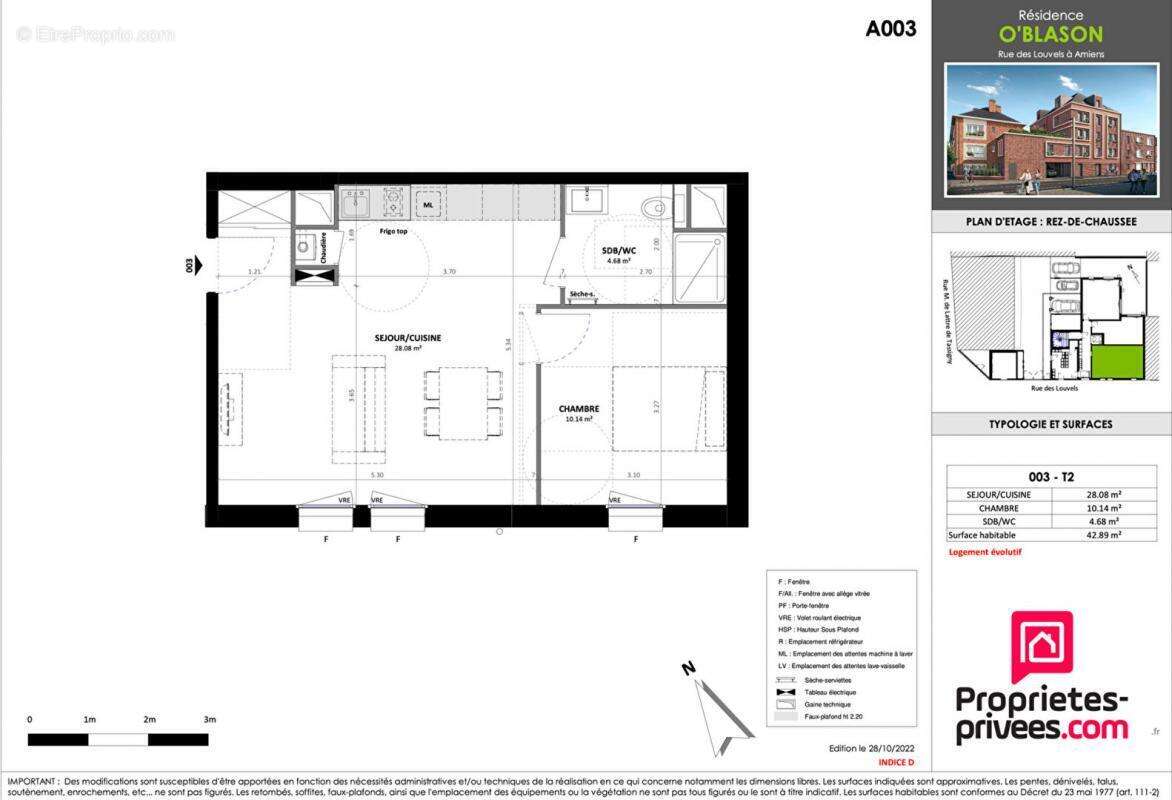 Appartement à AMIENS