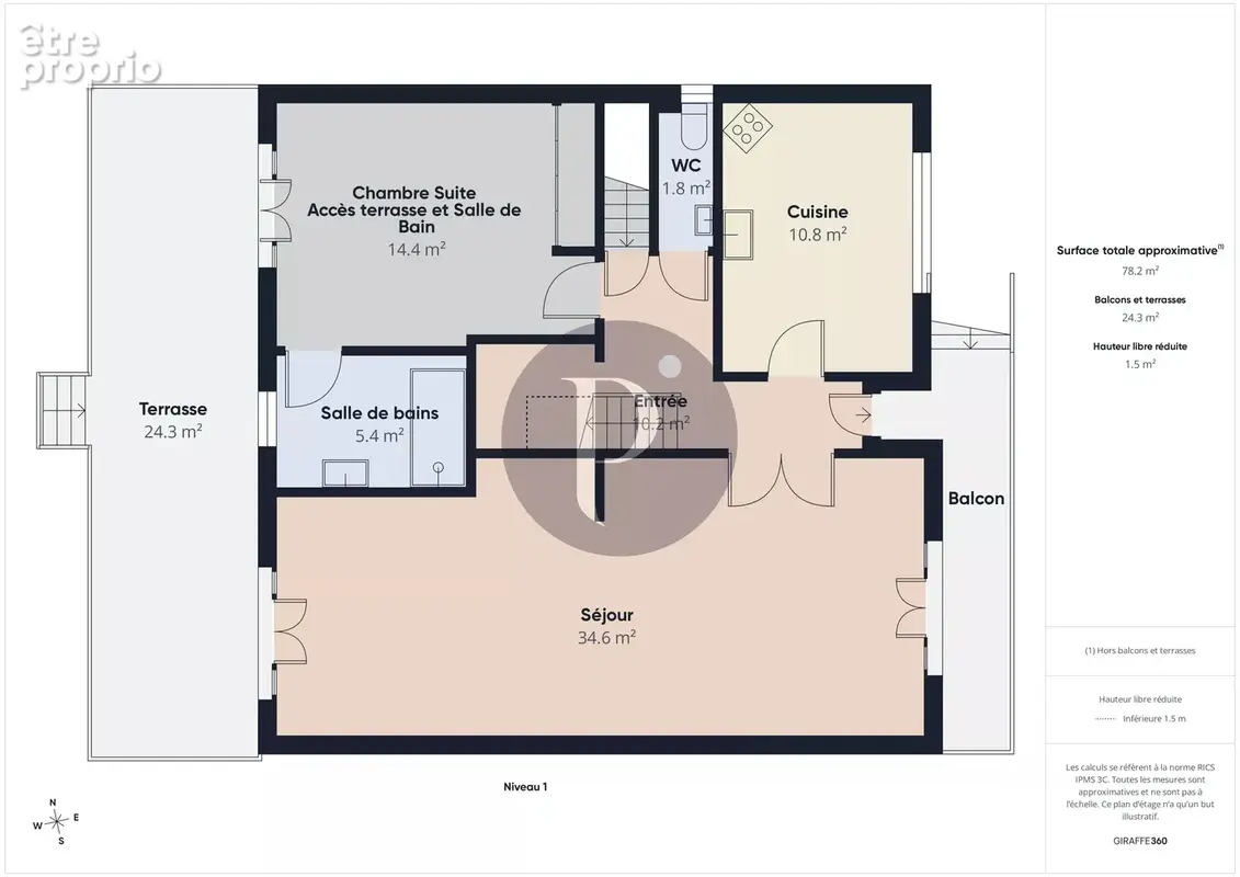 Maison familiale,153 m² habitables ,5 chambres, Terrasse & jardin - photo 18