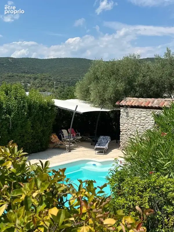 Aux portes d'ANDUZE, maison d’architecte F6 de 210 m2 avec piscine, vue panoramique et terrain de 5843 m2 avec - photo 2