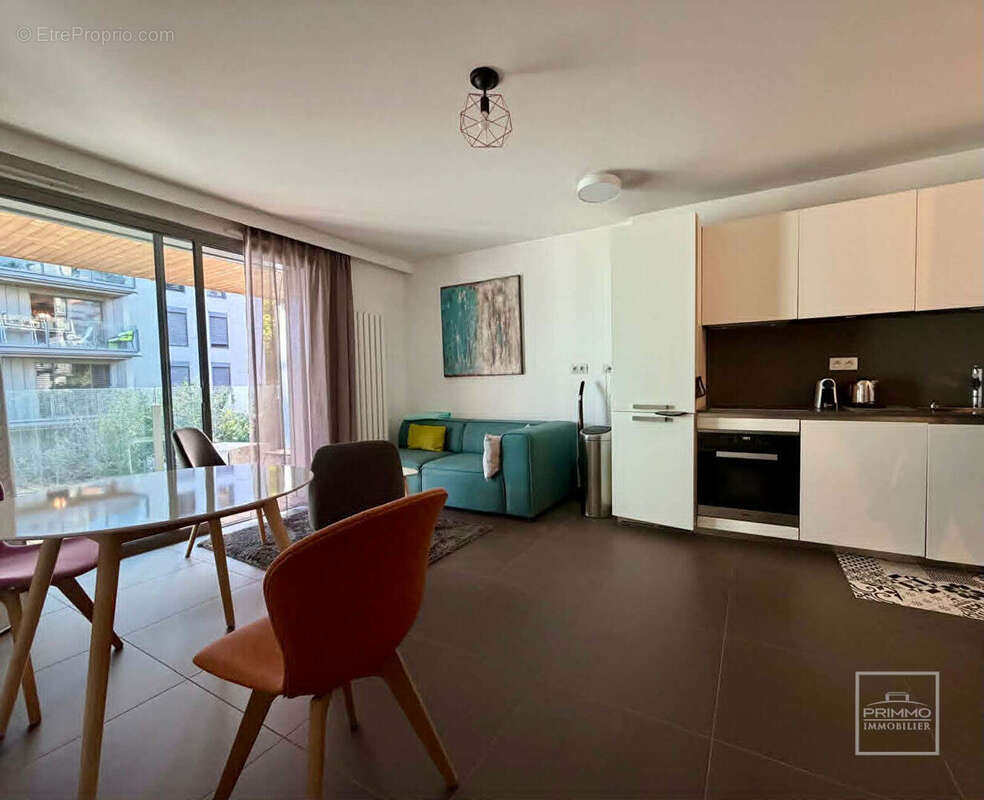 Lyon 5, debrousse parc, 31.4m², terrasse - photo 3