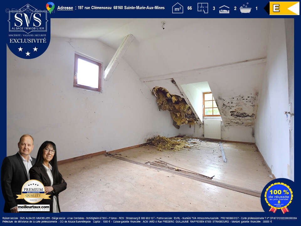 Appartement à SAINTE-MARIE-AUX-MINES