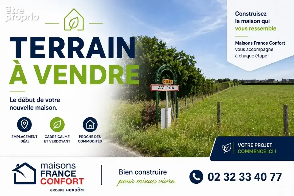 Terrain à AVIRON
