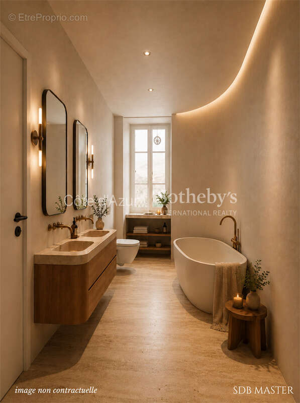 Nice Musiciens : Appartement bourgeois rénové 3 chambres avec balcon - photo 4