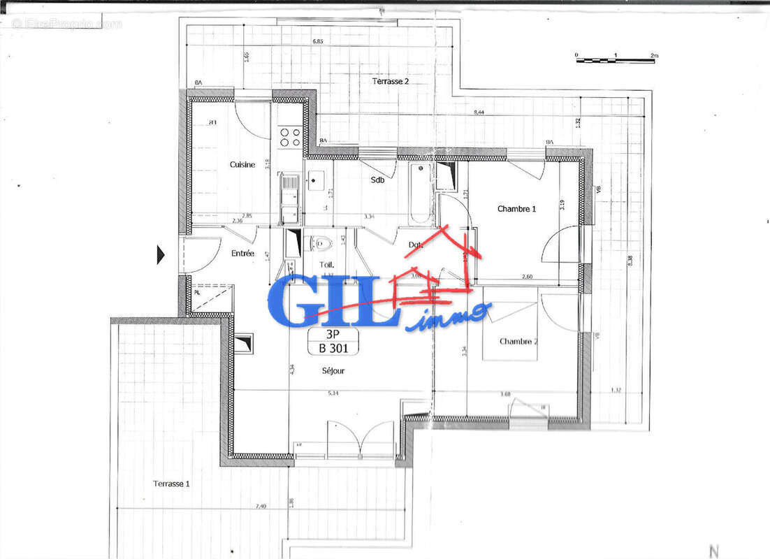 Appartement à VERT-SAINT-DENIS