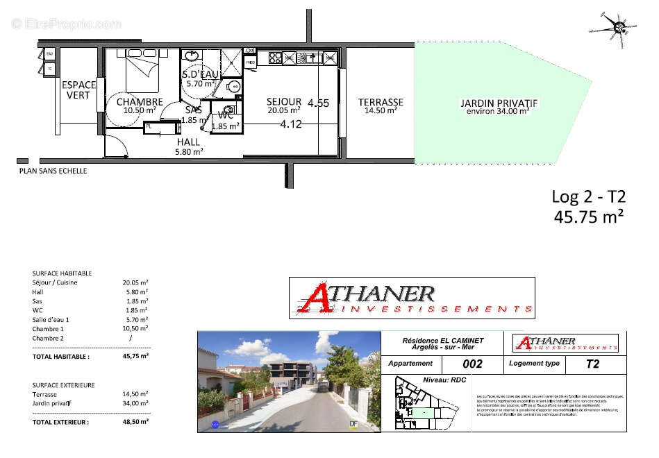 Appartement à ARGELES-SUR-MER
