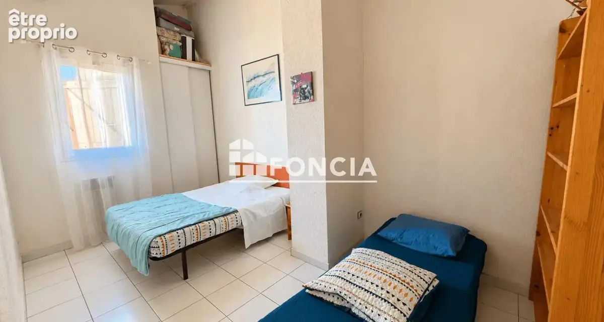 Canet-port / marina – duplex t3 – dernier étage – 2 terrasses – vue marina – parking privatif - gararge sus - photo 15