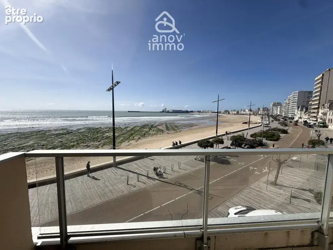 Les sables d'olonne appartement t3 face mer quartier  arago - photo 5