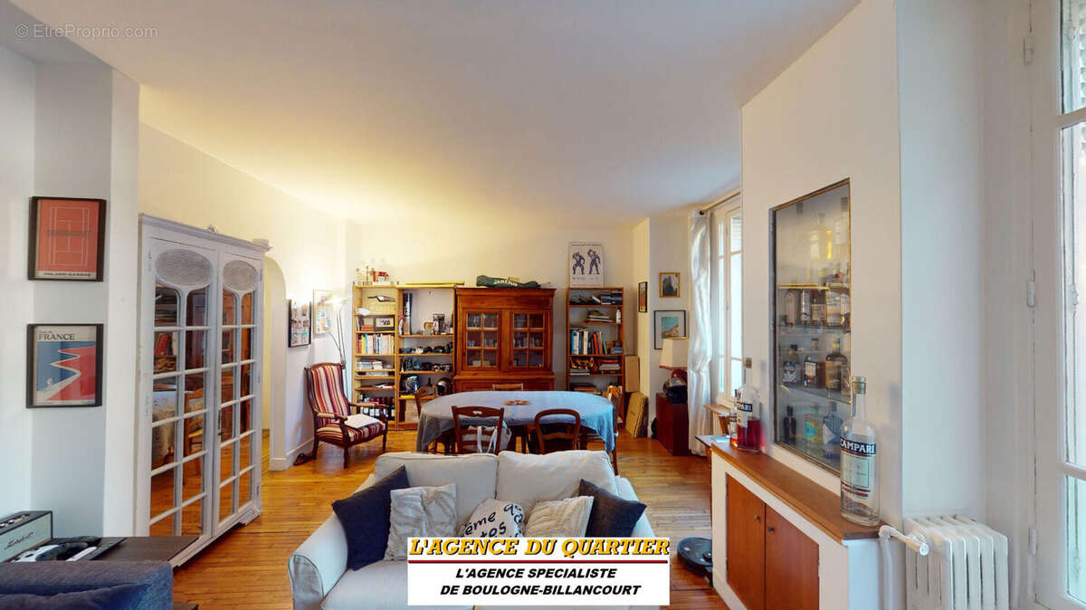 Appartement à BOULOGNE-BILLANCOURT