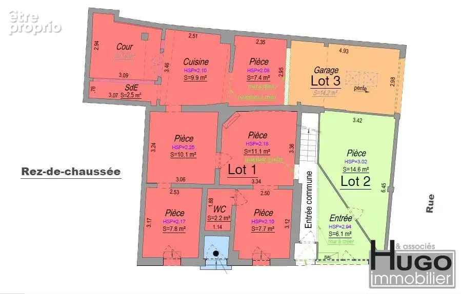 Bordeaux bastide- proche avenue thiers- tramway a et e: thiers - benauge- plateau 63m² a renover + cour 8m² ! - photo 5
