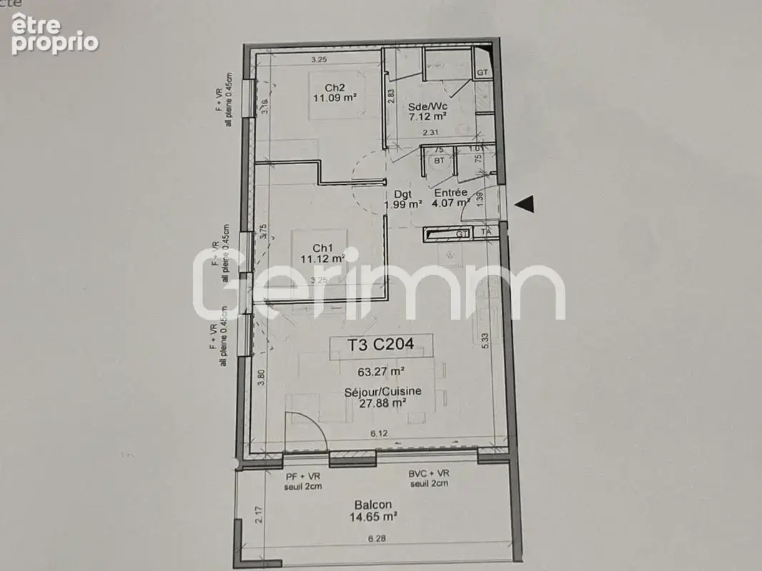 Appartement à LE TOUVET