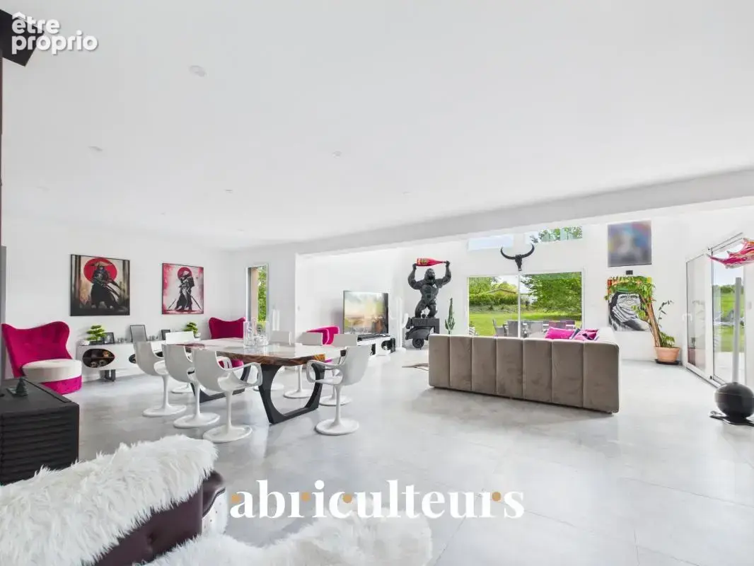 Maison d’architecte de plain-pied récente avec vue panoramique sur la nature environnante en vente à Vaugrigneuse (91640) - photo 4