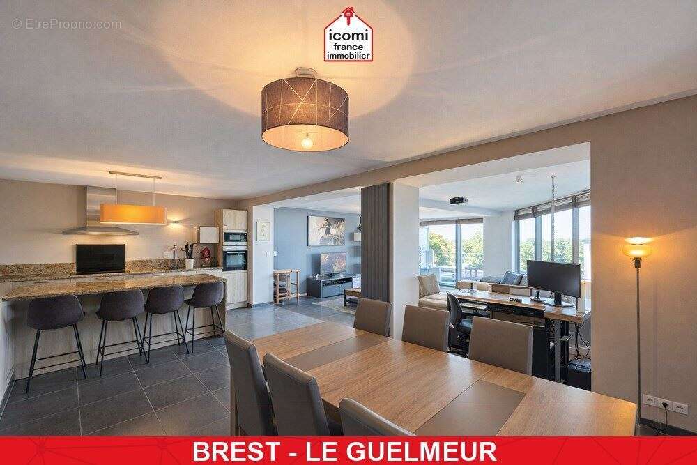 Finistere - brest (29200) - a vendre - maison de 150 m² avec extension contemporaine - espace de vie +60 m² - 3/4 chambres - jar - photo 5