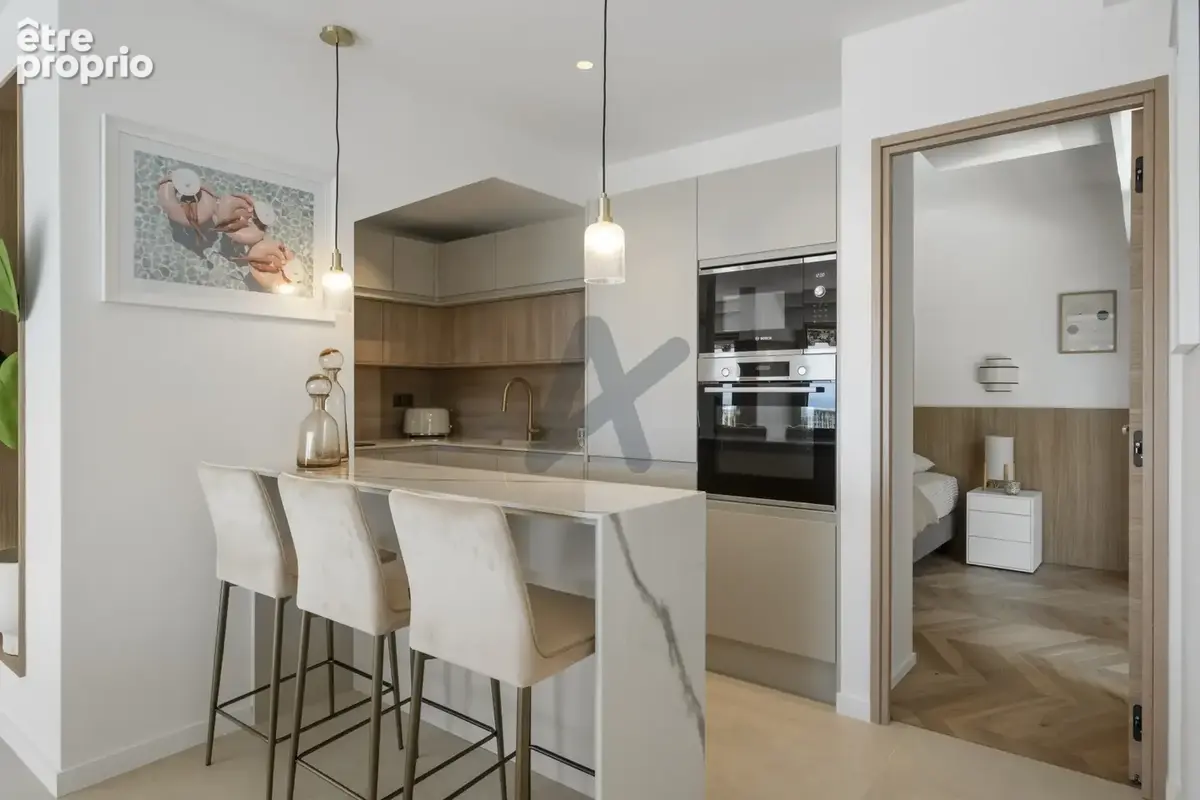 Cannes - Californie : 5P vue mer, garages et piscine - photo 4