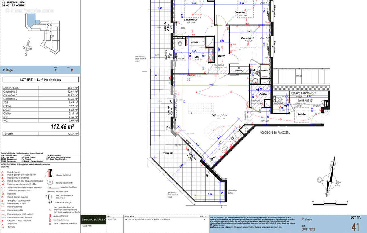 Appartement à BAYONNE