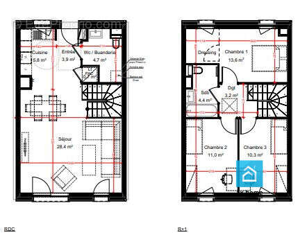 Maison à PFULGRIESHEIM