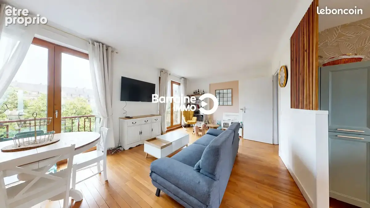 A vendre lorient place alsace lorraine appartement t3 de 68m² - photo 3
