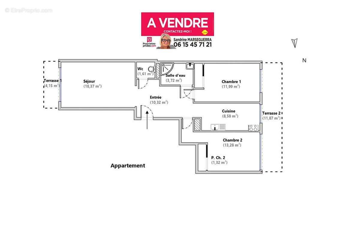 Appartement à CAGNES-SUR-MER