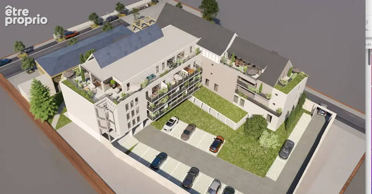 Appartement Vouvray 3 pièce(s) 62 m2 + 2 Parking - photo 4