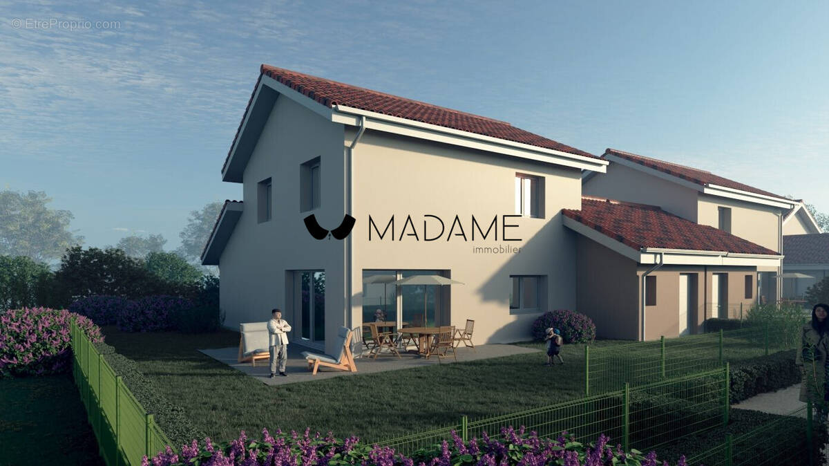 #maisonindividuelle #montferrat #isere #neuf #immobilier #jardin - Maison à MONTFERRAT