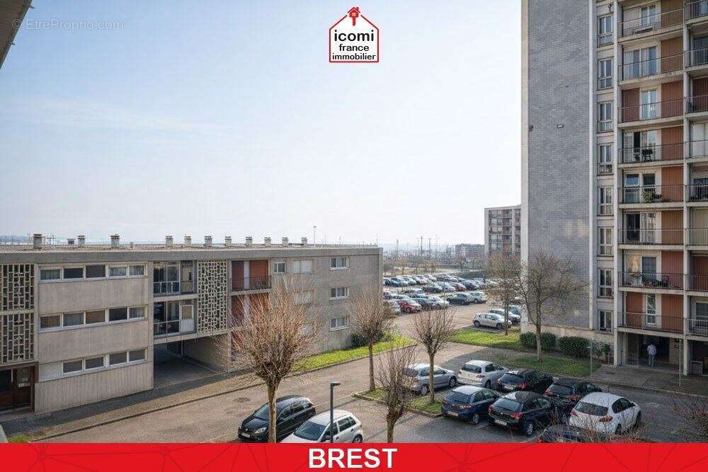 Finistere - brest (29200) - a vendre - appartement - t3 - 2em etage - 2 chambres - idealement situe - dpe d - balcon - ascenseur - photo 3