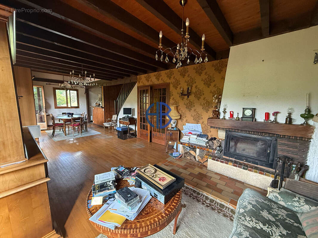 Chalet  de 113 m2 + sous-sol sur 7500m2 de terrain. - photo 4