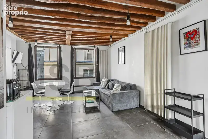 Paris 3ᵉ   rue des gravilliers   loft 36,70 m2 - photo 4