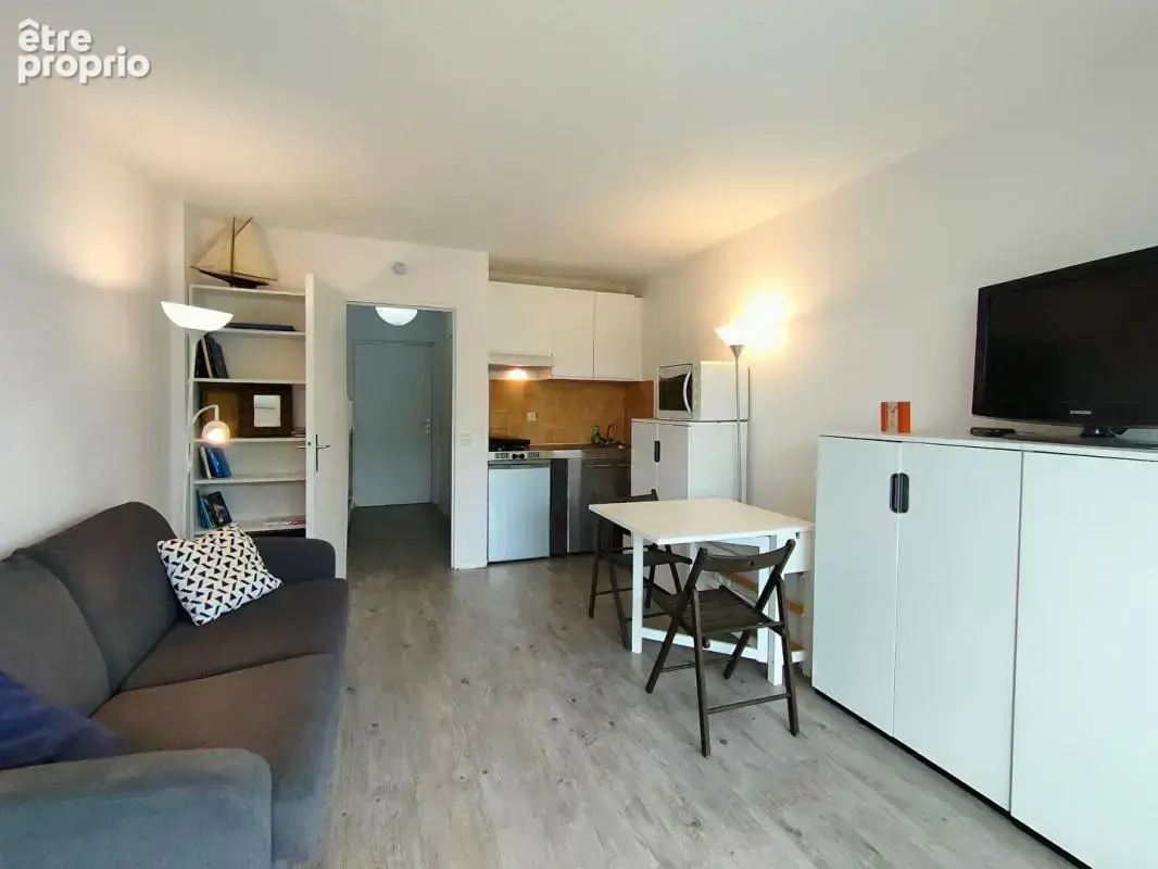 Appartement - studio 23 m2 - balcon terrasse - photo 2