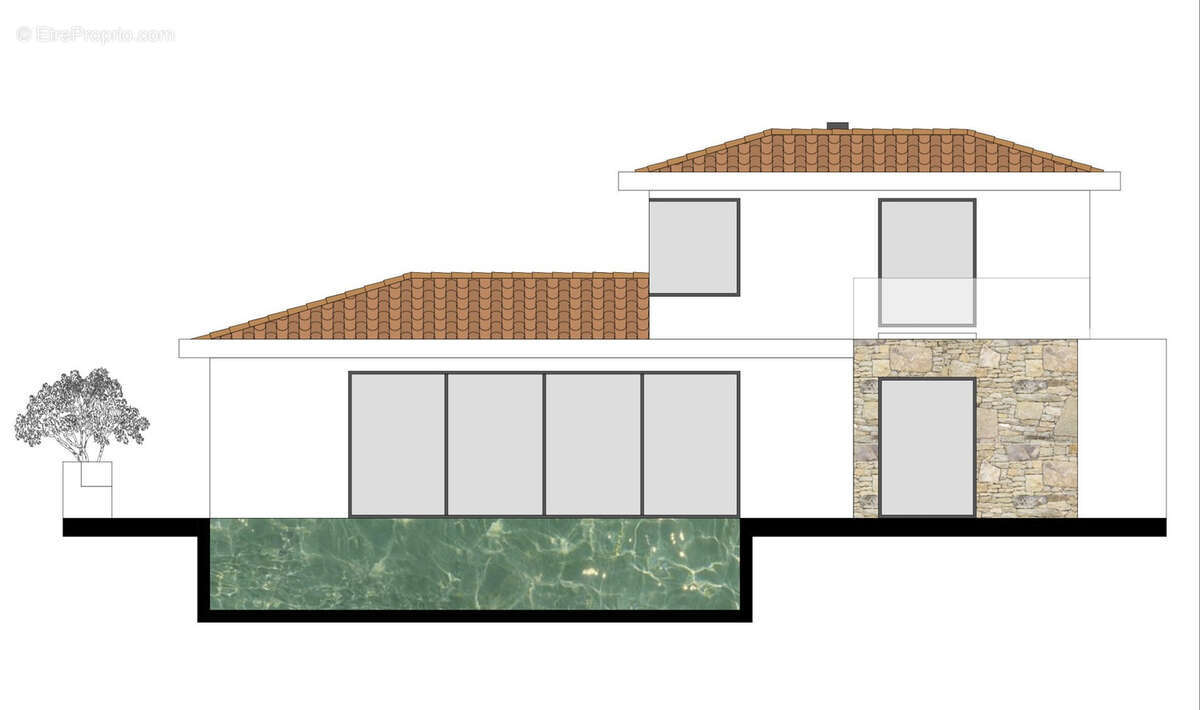 Villa hors d'eau hors d'air sur 1614 m2 - photo 10