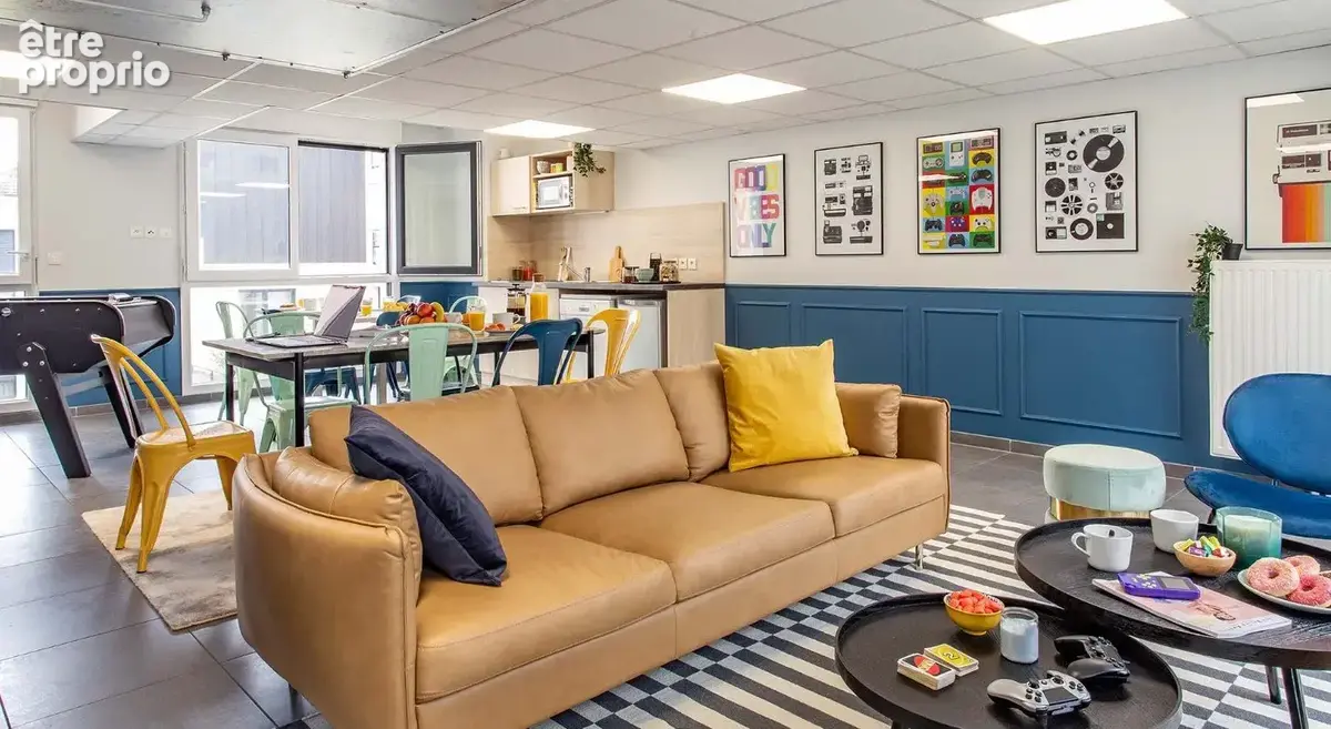 INVESTISSEMENT LOCATIF  ORLEANS - Résidence Étudiante La Reine Blanche - 5,33%  de rentabilité. - photo 5