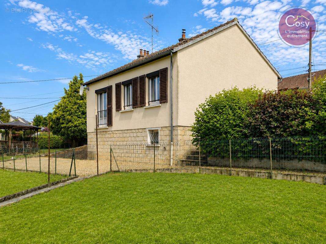 Plain pied -sous sol total - jardin bucy le long - photo 10