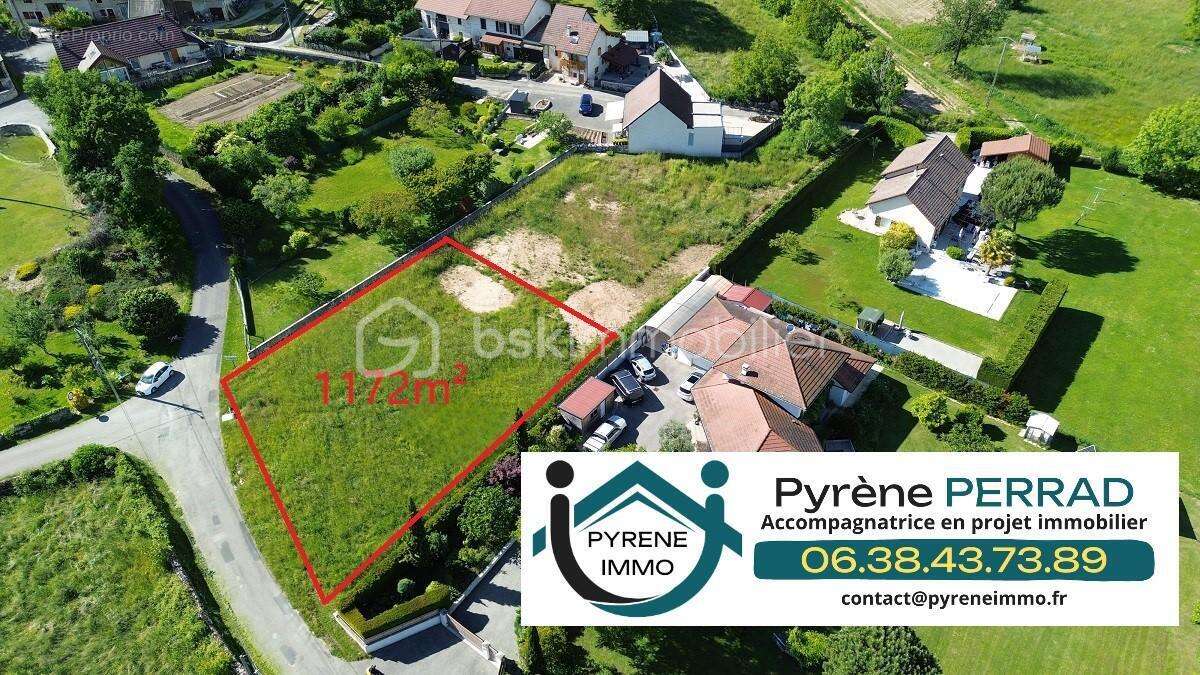 Terrain plat de 1 172 m² à Ceyzérieu (01350) – Secteur Grammont - photo 2