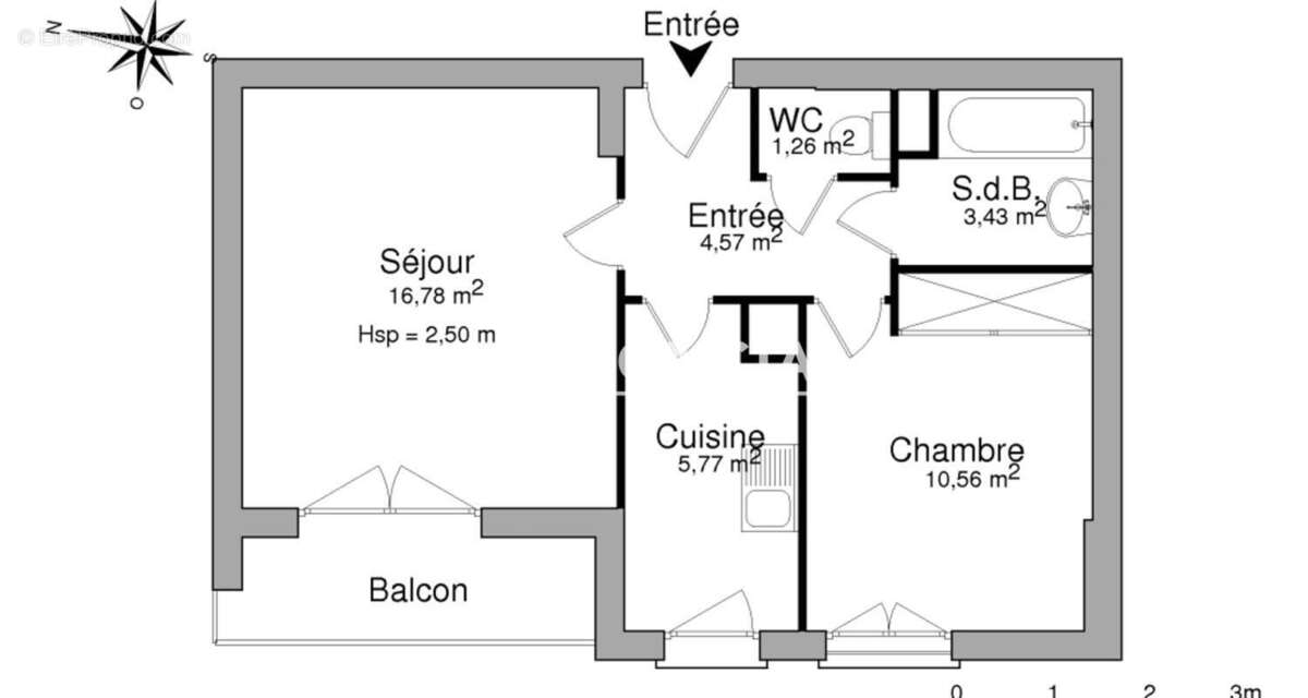 Appartement à MELUN