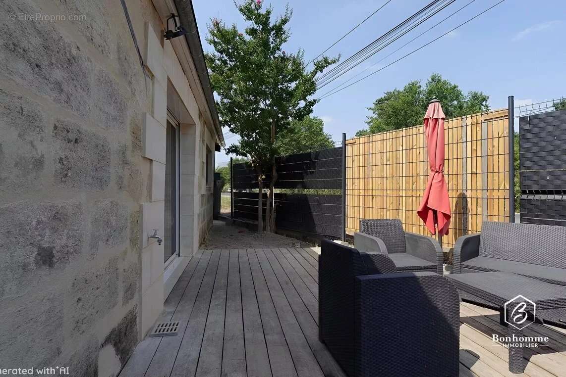 Maison à SAINT-CAPRAIS-DE-BORDEAUX