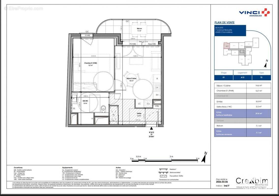 Photo 1 - Appartement à CHAMALIERES