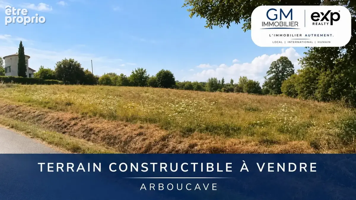 Terrain à ARBOUCAVE