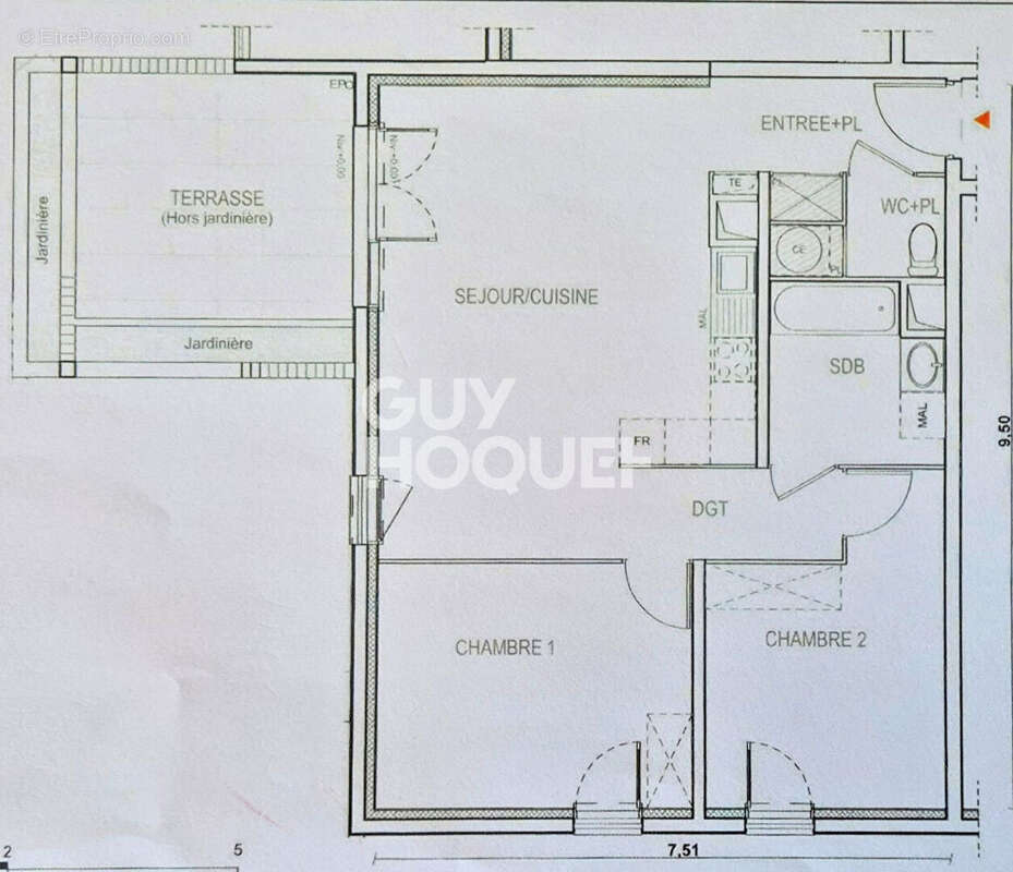 Appartement à MEYREUIL