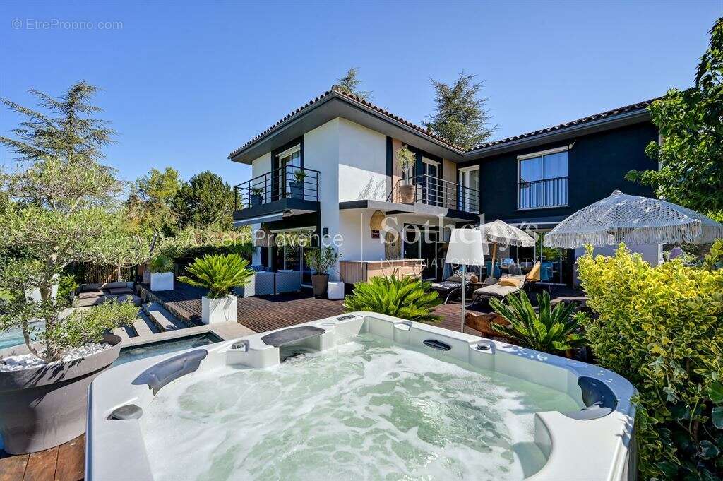 Villa contemporaine piscine - photo 11