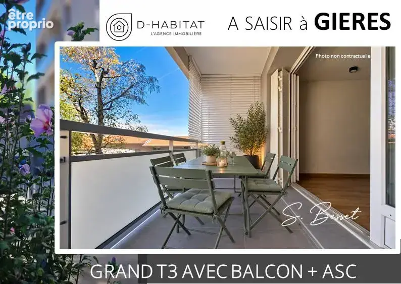 Appartement à GIERES