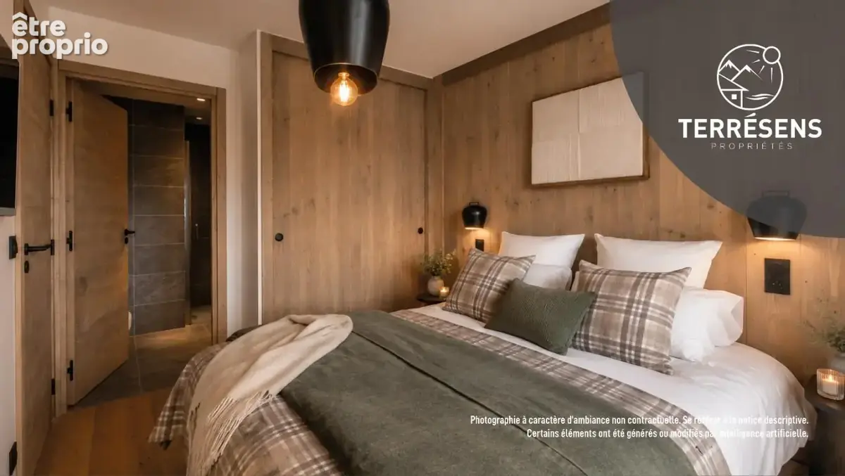 Appartement t4 duplex - résidence le caprice blanc à la toussuire - photo 9