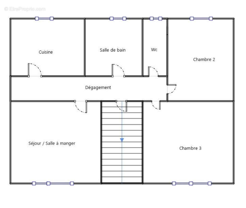 Maison familiale avec sous-sol total et combles aménageables   Terrain arboré de 760 m2   Vieux Pontault Comba - photo 23