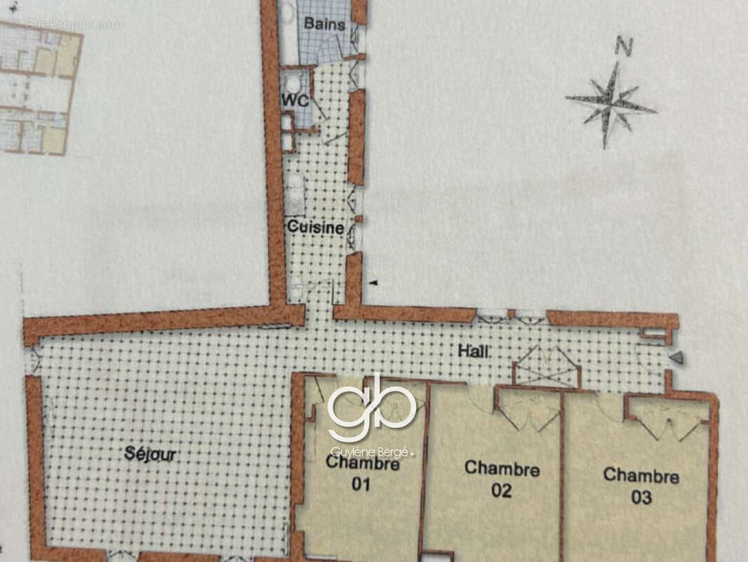 Appartement bourgeois de 126,81 m2 dans un hôtel particulier au cœur du centre historique de béziers - photo 9