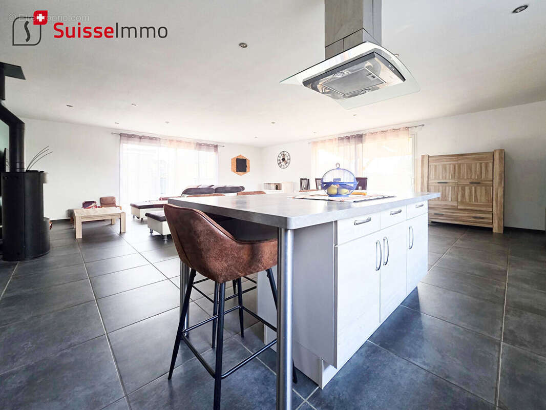 Maison d'architecte L Isle Sur Le Doubs 6 pièce(s) 164 m2 - photo 5