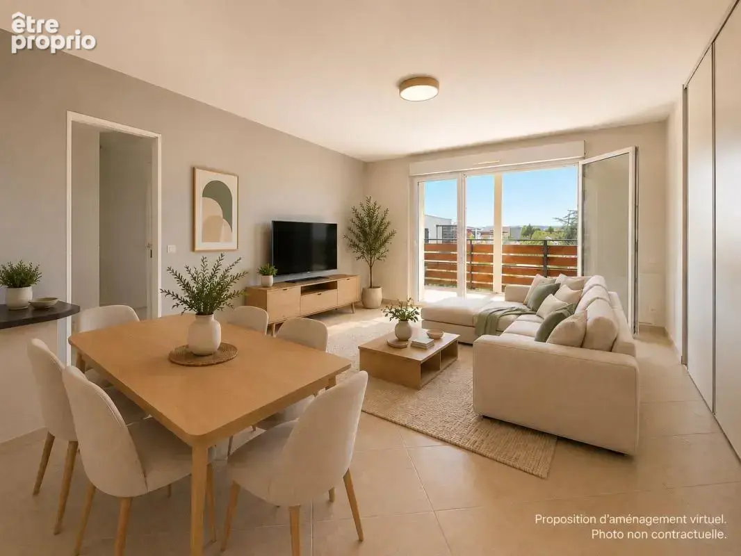 Appartement T4 avec grande terrasse et double garage - photo 3