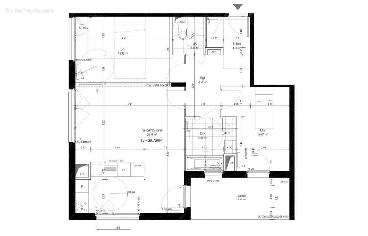 Appartement à SAINT-OUEN