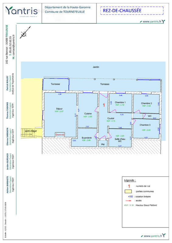 Appartement à TOURNEFEUILLE