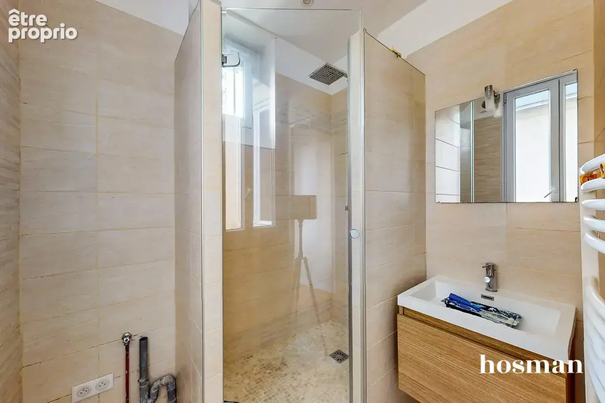 Appartement 3 pièces 57 m² - Lumineux avec cheminée - Rue des Moines, Paris 17ème - photo 13