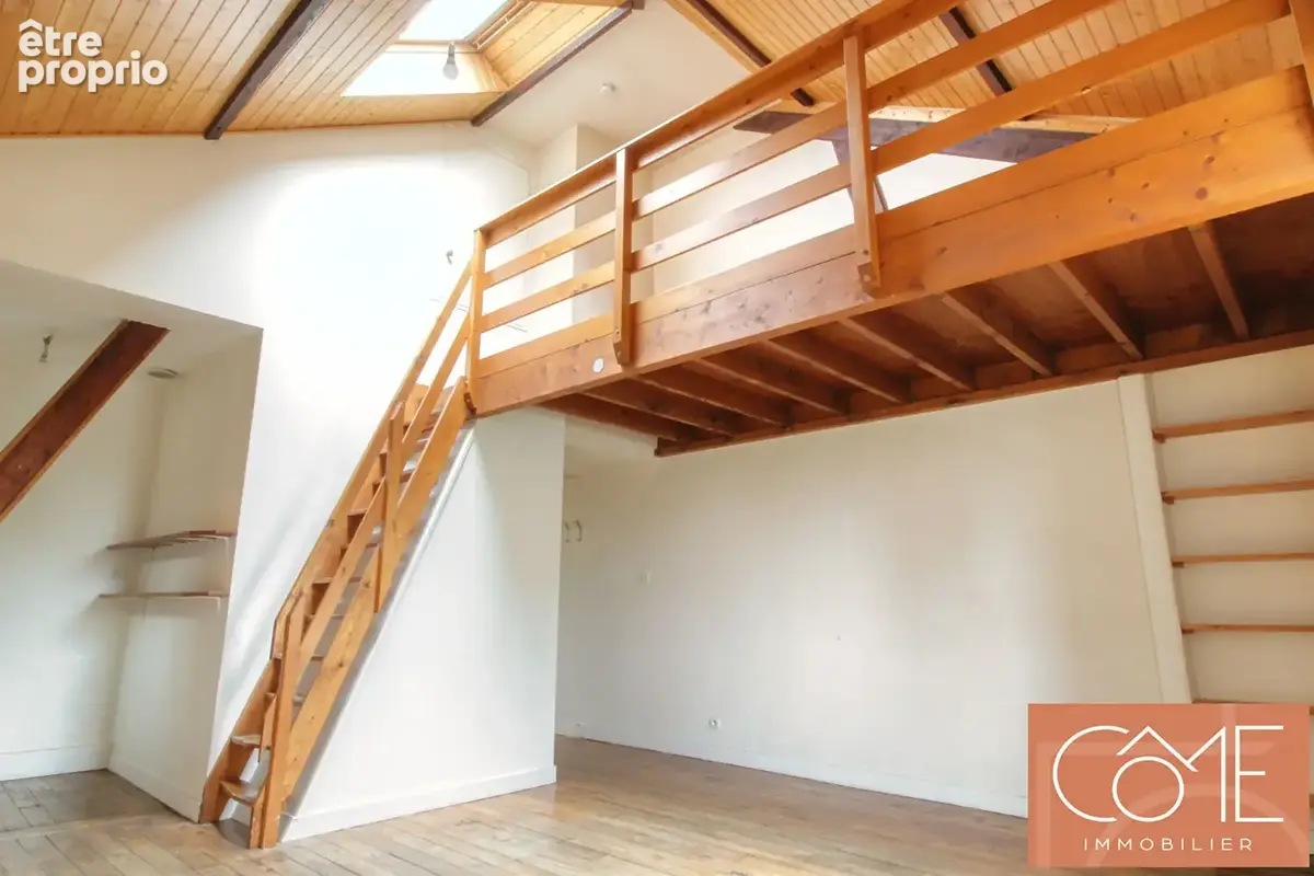 À vendre - appartement t3 - 49,40 m² - dernier étage - grenier - secteur quai saint-cast - proximité mail françois mitterrand -  - photo 4
